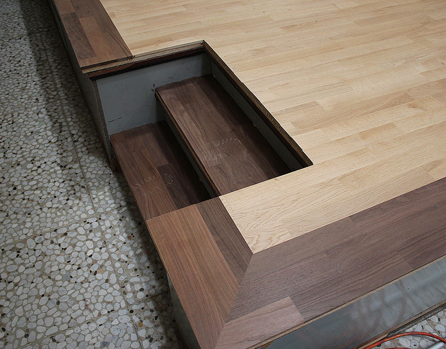 Parkett , Treppe , Lackierung , Lack , Holz , Fußbodentechnik
